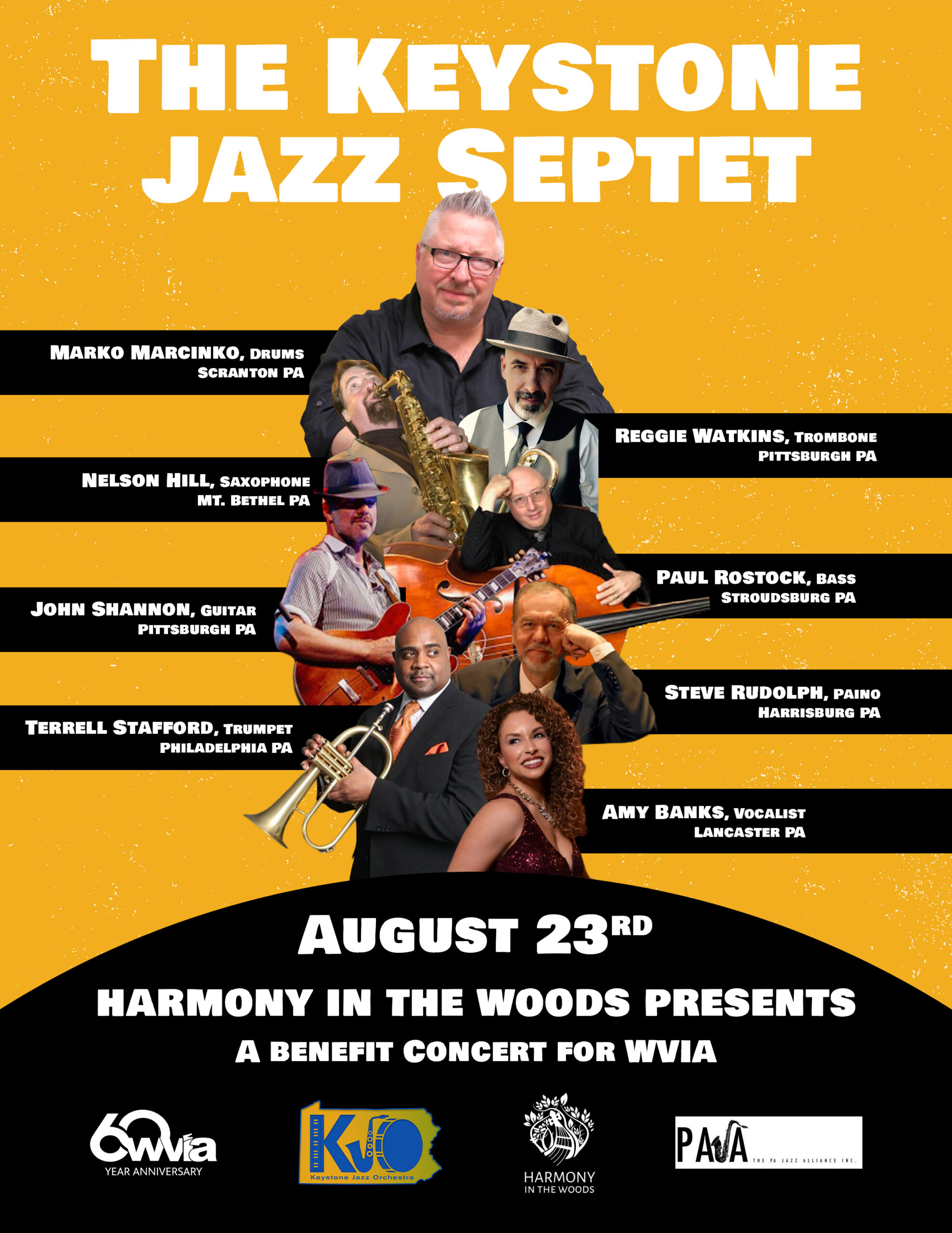 The Keystone Jazz Septet: a benefit for WVIA